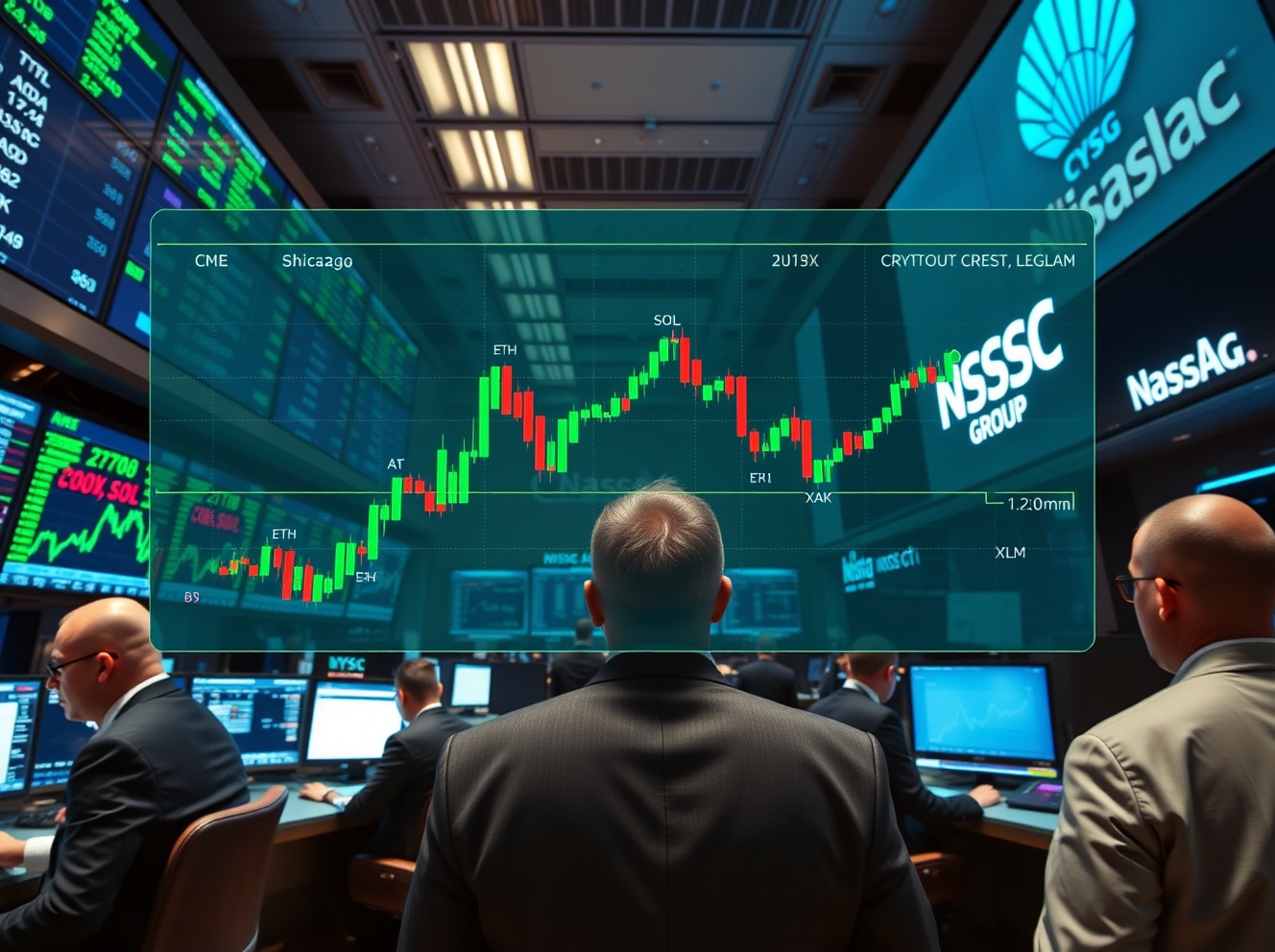 CME Group and Nasdaq to Launch Crypto Index Futures on June 8