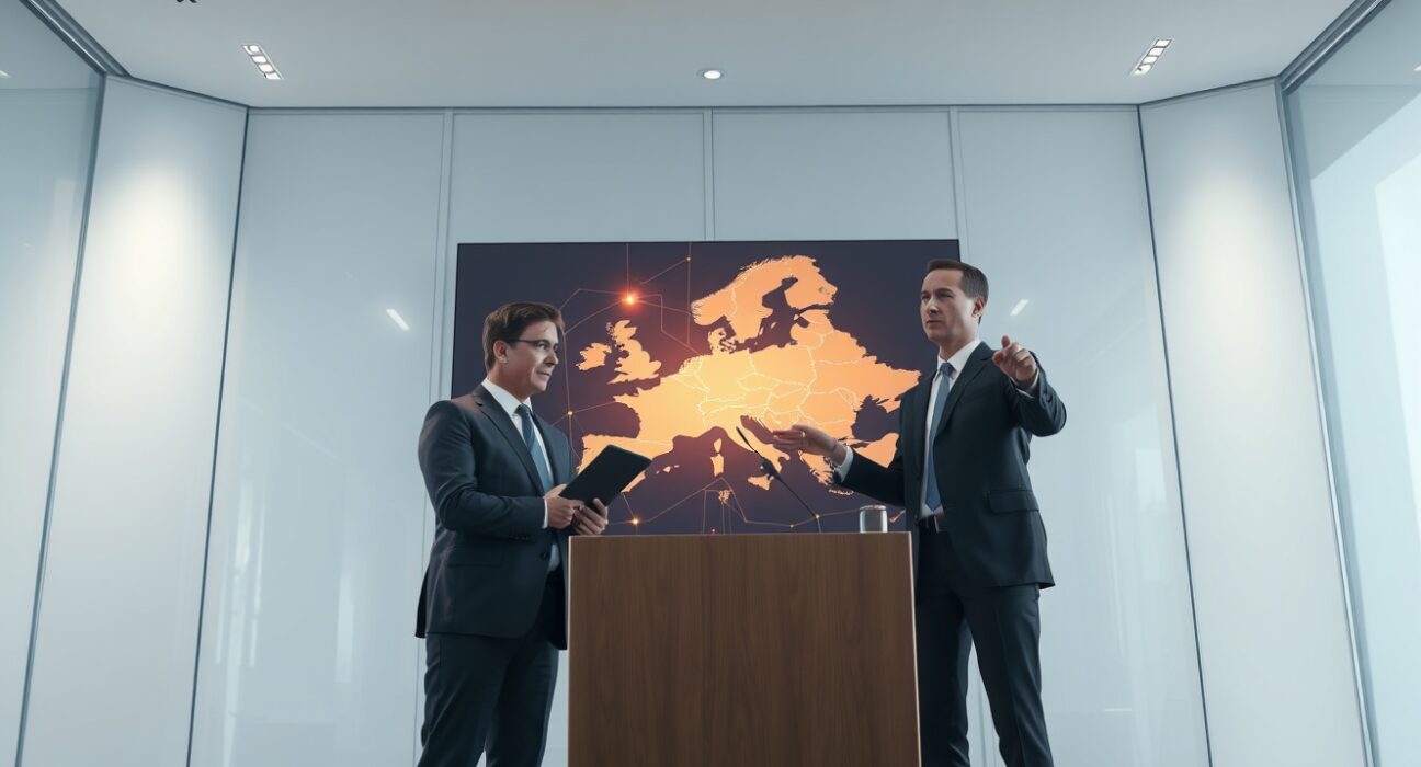 Cohere and Aleph Alpha leaders announce sovereign AI merger at Berlin press conference