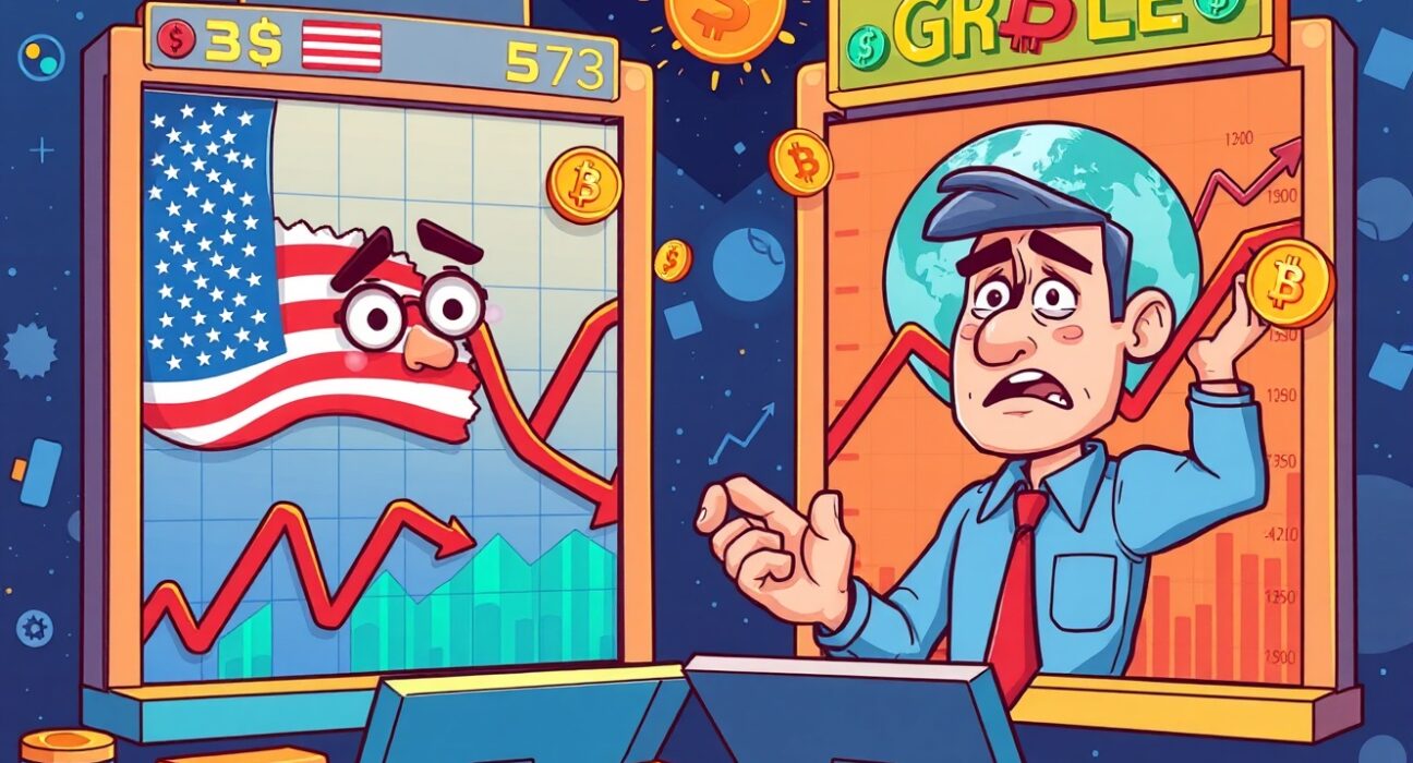 Coinbase BTC premium negative trend showing weak US investor demand in cryptocurrency market