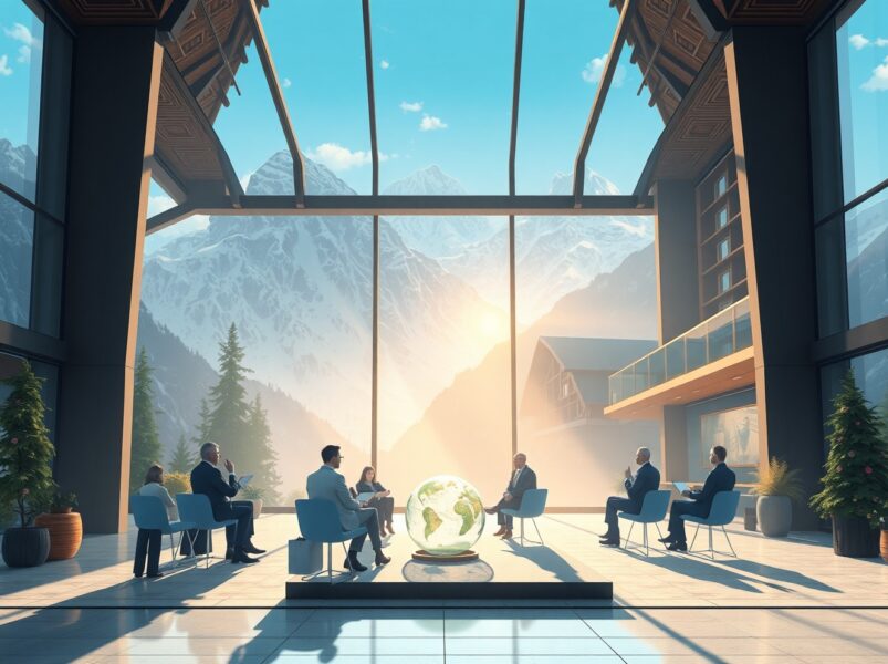 Coinbase CEO’s Crucial Davos Mission: Advancing US Crypto Bill with Banking Titans