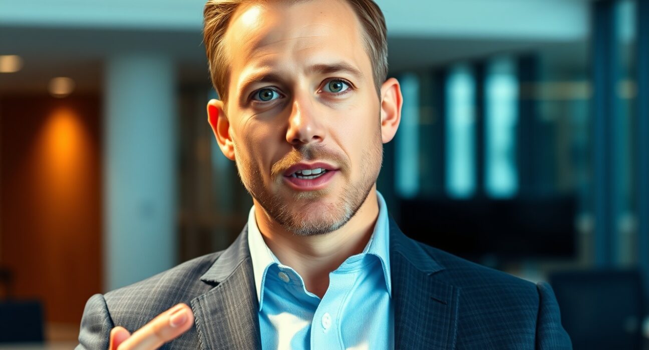 Coinbase CEO Brian Armstrong discussing cryptocurrency priorities and stablecoin payments in interview