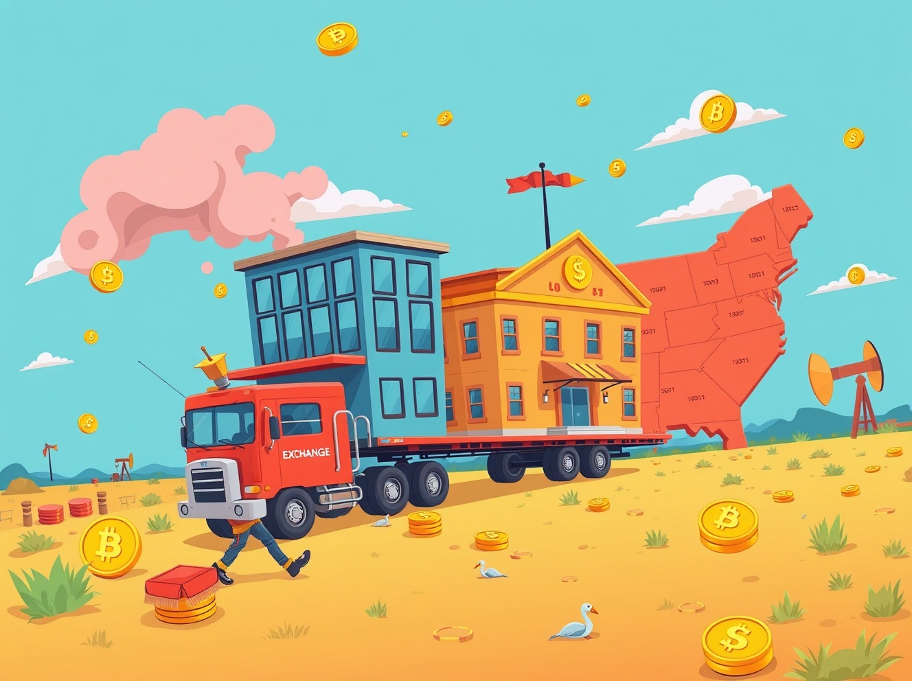 Strategic Move: Coinbase Relocates Corporate Domicile to Business-Friendly Texas