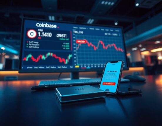 Coinbase halts TRU trading with a migration deadline of May 10, requiring self-custody wallet swap