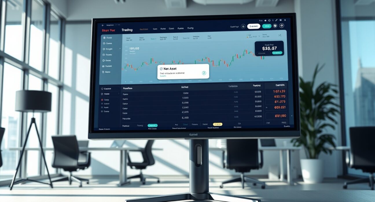 Professional cryptocurrency exchange interface showing new asset listing process for ICNT on Coinbase.