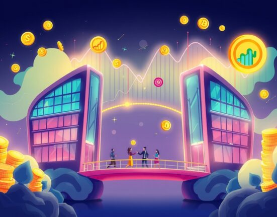 Coinbase and Kalshi partnership creating innovative prediction market platform with digital trading