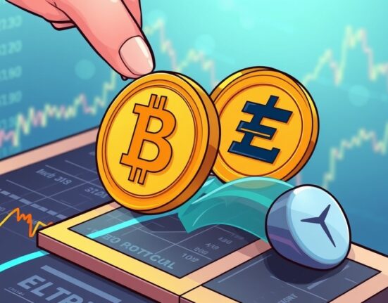 A cartoon illustration symbolizing new cryptocurrency additions to the Coinbase listing roadmap, highlighting growth opportunities for investors.