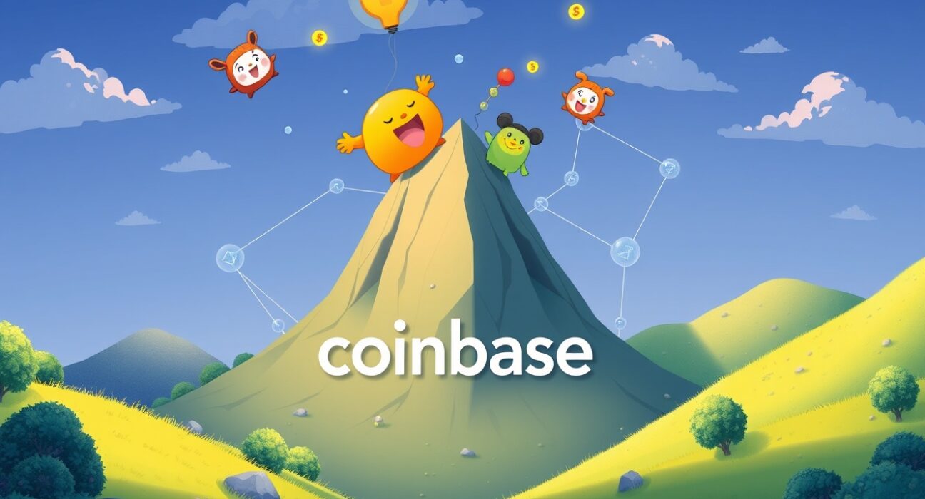 Strategic integration of Doodles NFT project token on Coinbase cryptocurrency exchange platform.