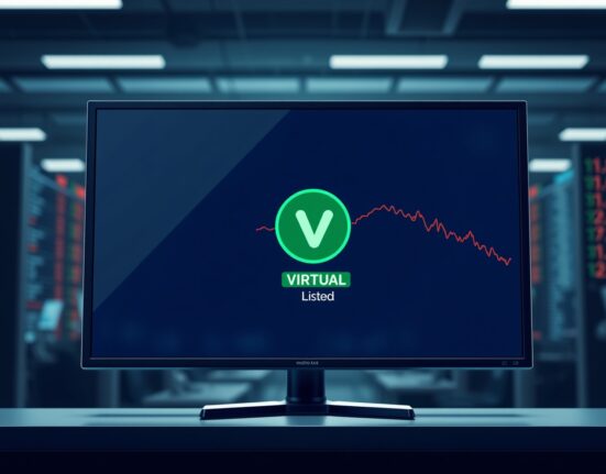 Coinbase lists VIRTUAL token on its exchange platform, a significant milestone for the altcoin.
