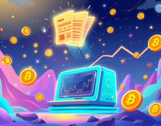 Coinbase MON perpetual futures trading platform with dynamic cryptocurrency interface