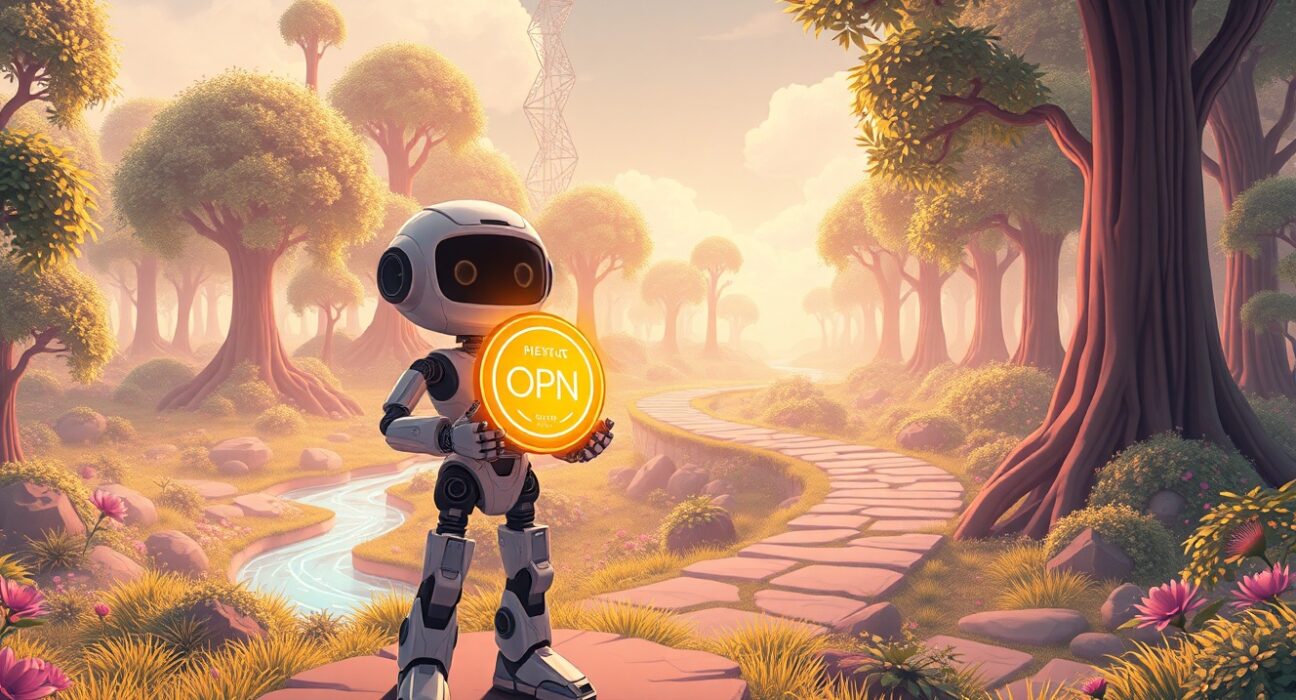 Coinbase listing the Opinion OPN token for trading on its cryptocurrency exchange platform.