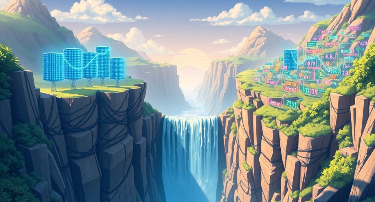 Visual representation of Coinbase premium gap showing institutional versus retail trading pressure on Bitcoin price