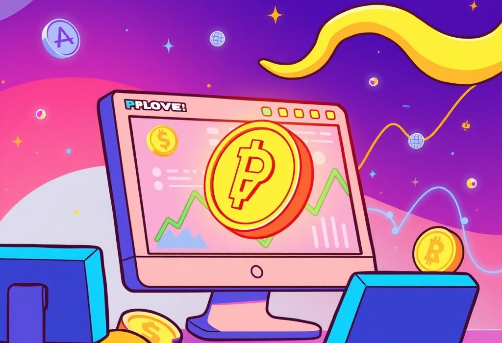 A cartoon image illustrating the significant Coinbase PROVE listing, symbolizing new opportunities in decentralized finance.