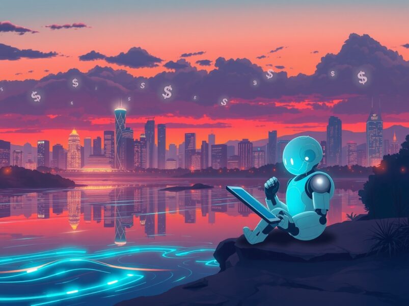 Visual metaphor for Coinbase's record $5 billion trading volume and market growth in 2025.