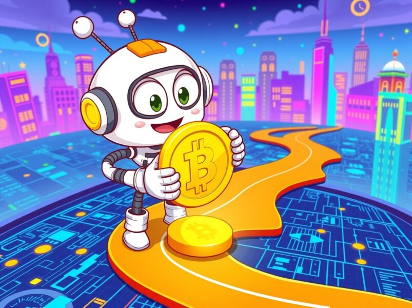 Coinbase RLS listing roadmap showing token placement on digital pathway