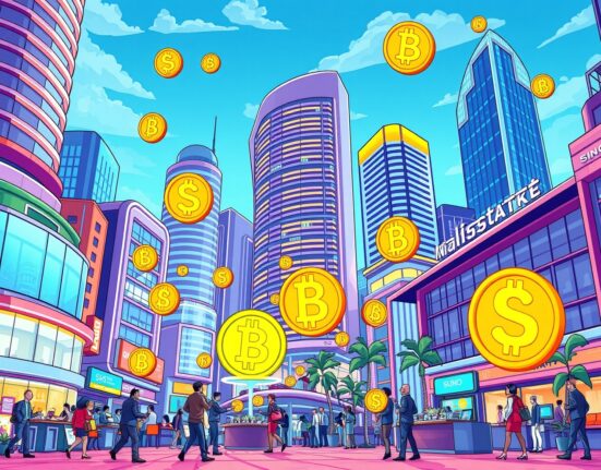 Coinbase Singapore business platform enabling corporate cryptocurrency trading in Singapore's financial district