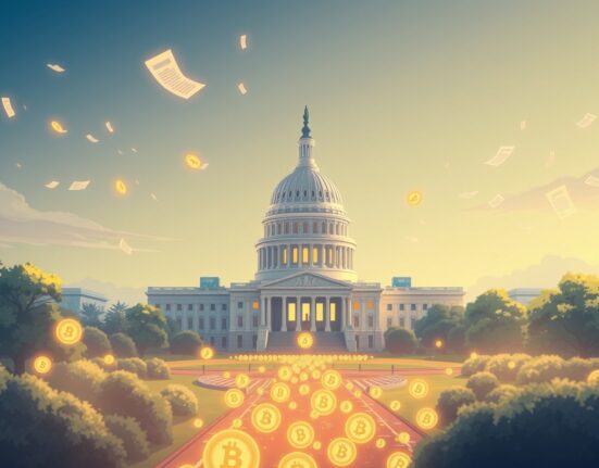 Coinbase stablecoin lobbying efforts in Washington D.C. for favorable digital currency legislation.