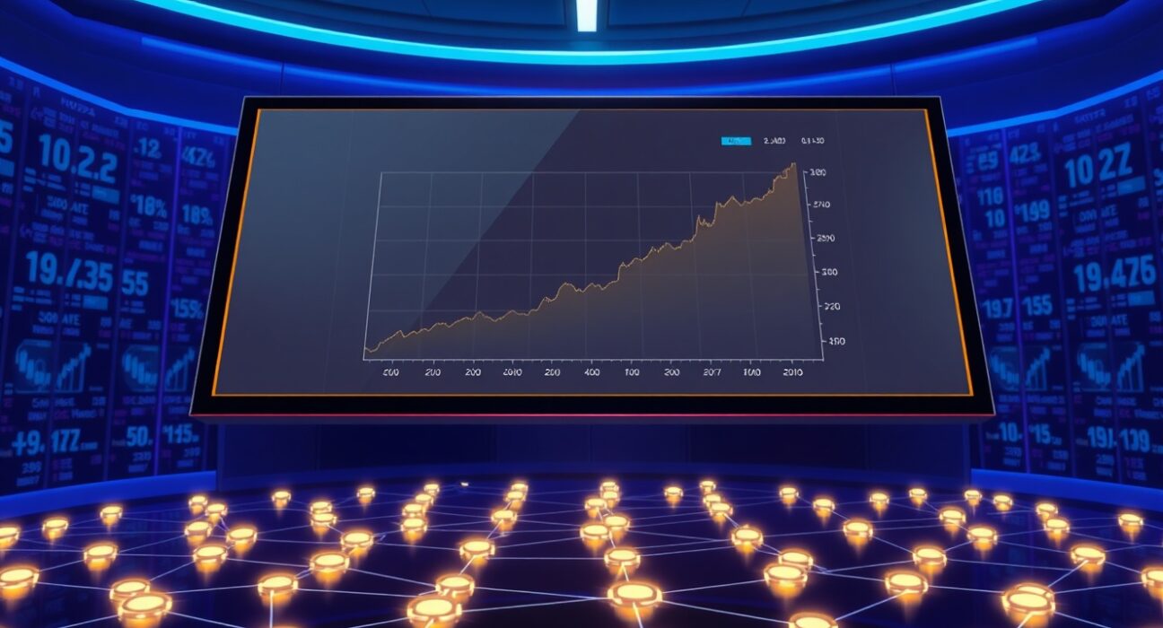 Digital trading interface showing reduced trade failure rates on Coinbase supporting Solana-based protocol DFlow