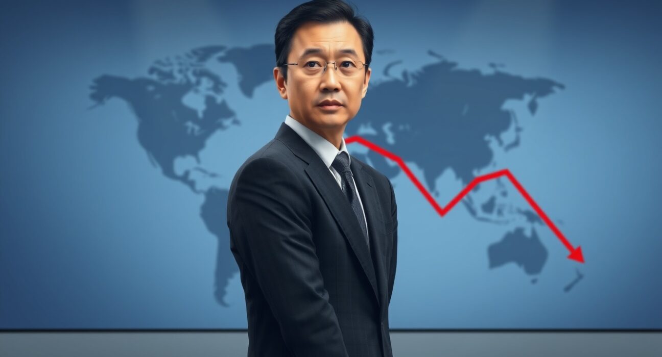 CoinEx founder Yang Haipo issues a warning about a potential crypto market collapse during a financial analysis.