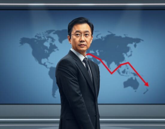 CoinEx founder Yang Haipo issues a warning about a potential crypto market collapse during a financial analysis.