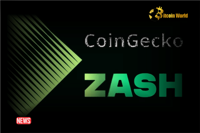 CoinGecko Acquires Zash To Expand Its Crypto Data API