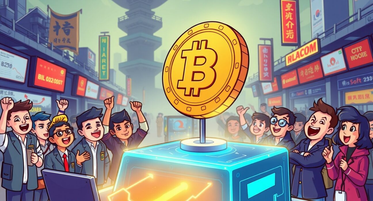 Illustration showing the significant Coinone BARD listing, symbolizing new trading possibilities for investors on the exchange.