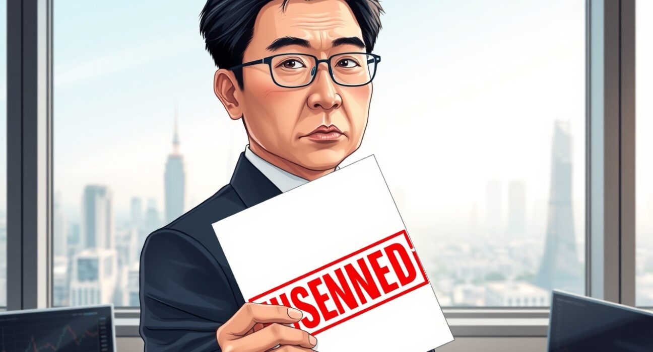 South Korean financial regulator issuing sanctions against the Coinone cryptocurrency exchange for compliance failures.