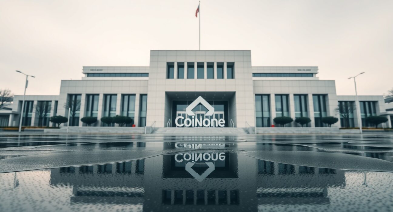 Coinone lawsuit against South Korean FIU over crypto exchange sanctions in Seoul courthouse