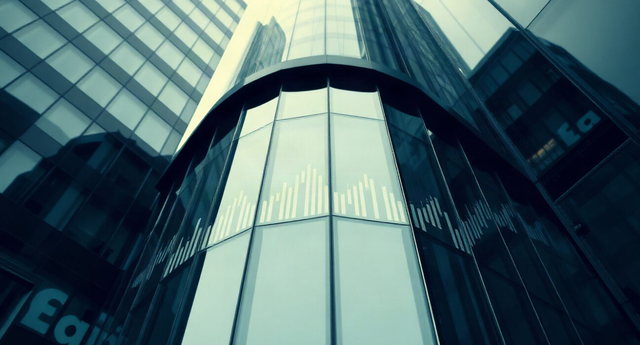 CoinShares corporate headquarters in London, reflecting modern financial and crypto asset management