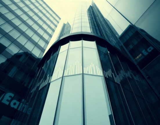CoinShares corporate headquarters in London, reflecting modern financial and crypto asset management