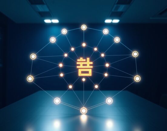 Secure stablecoin transfer network infrastructure proposed by Com2uS Holdings for won-denominated digital currency.