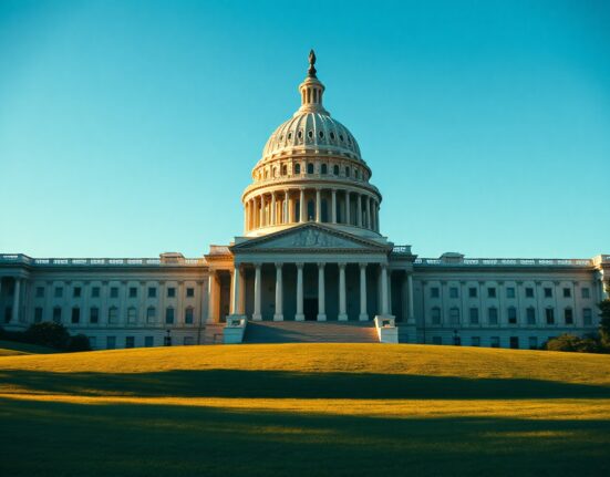 U.S. Capitol Building under clear sky, representing congressional agreement on CBDC legislation