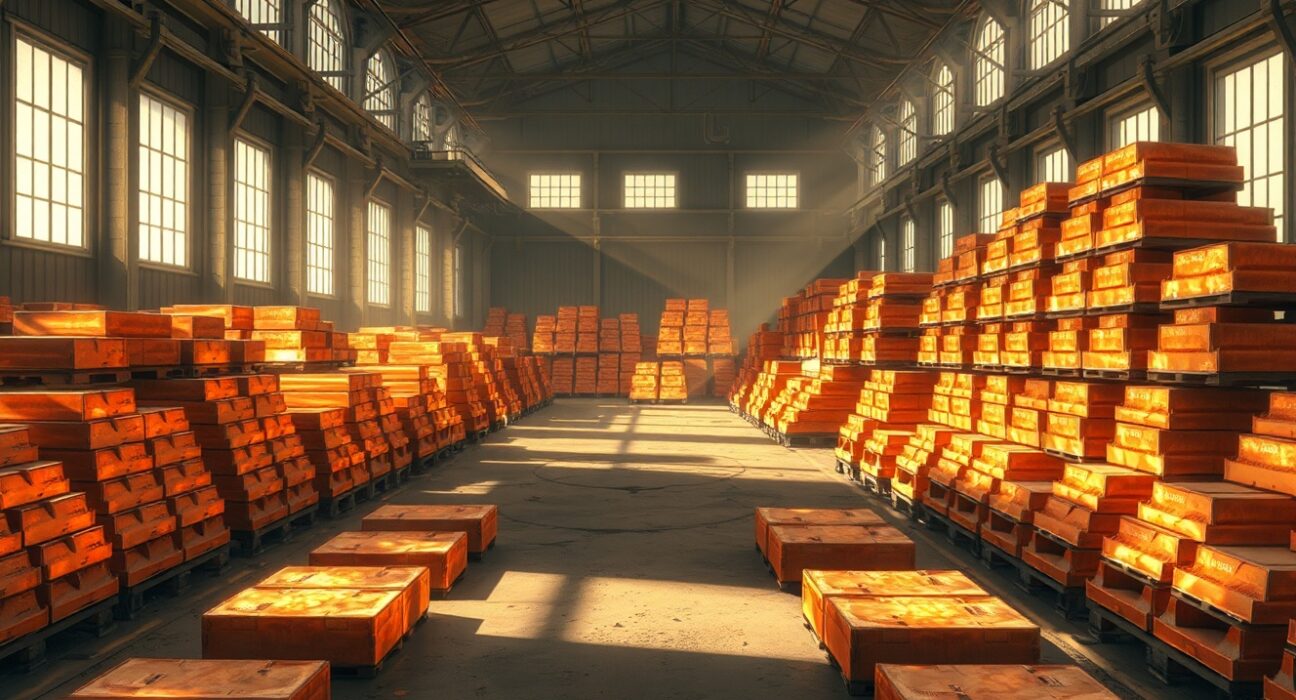 Analysis of high copper inventories limiting price recovery according to ING research