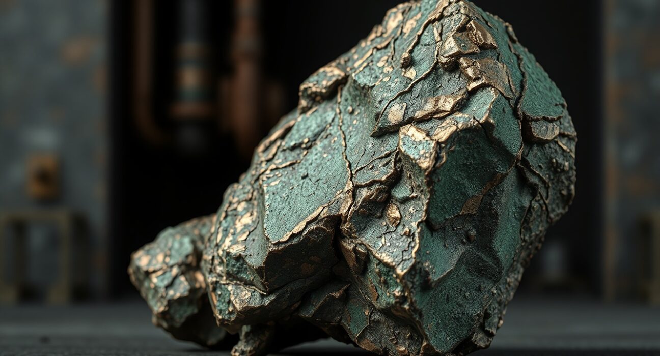 Raw copper ore representing the commodity's shift from laggard to potential market outperformer.