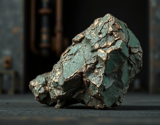 Raw copper ore representing the commodity's shift from laggard to potential market outperformer.