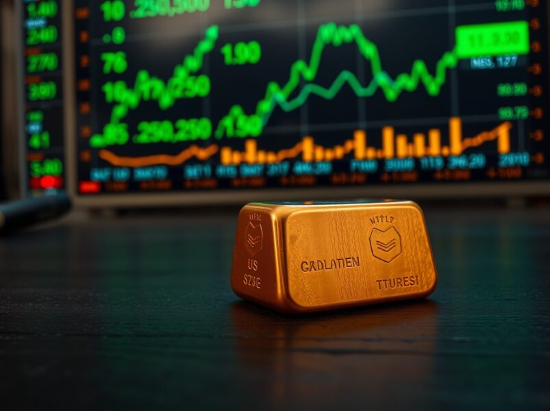 Copper ingot representing rising commodity prices amid geopolitical analysis.