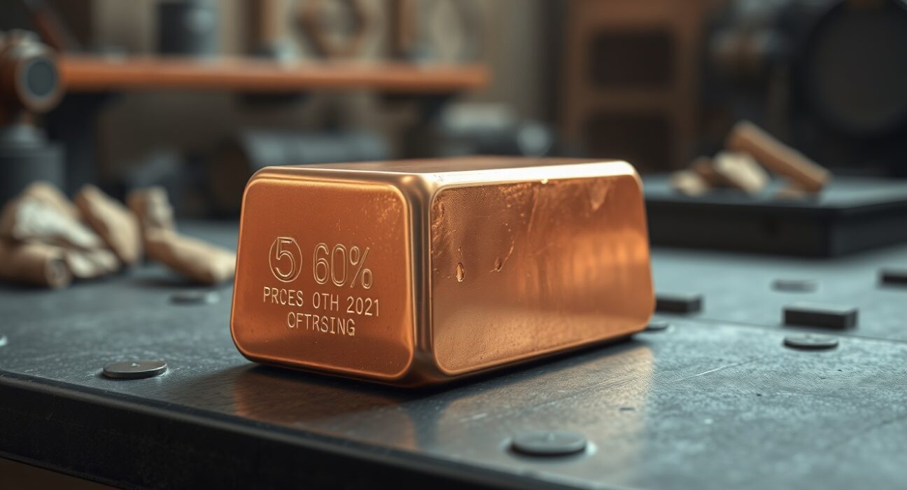 Analysis of copper market scarcity and investment trends from TD Securities.