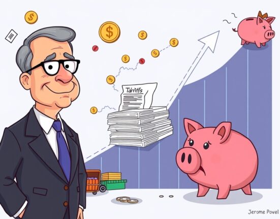 Jerome Powell explains the significant impact of tariffs on core inflation.