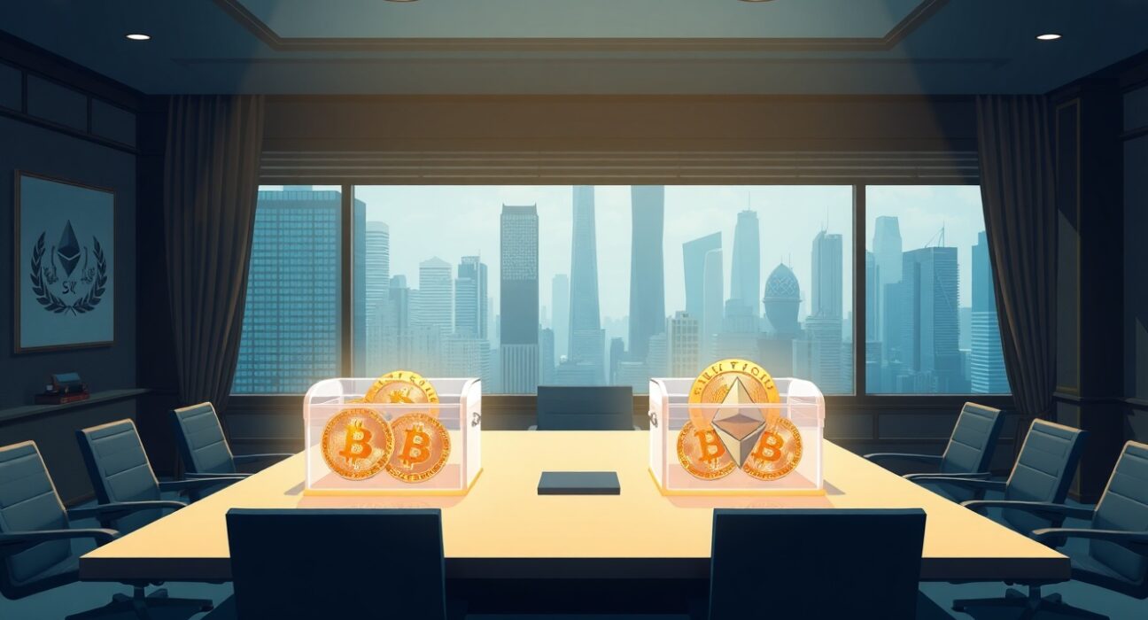 Major corporate crypto holders facing significant unrealized losses on digital asset treasury investments.