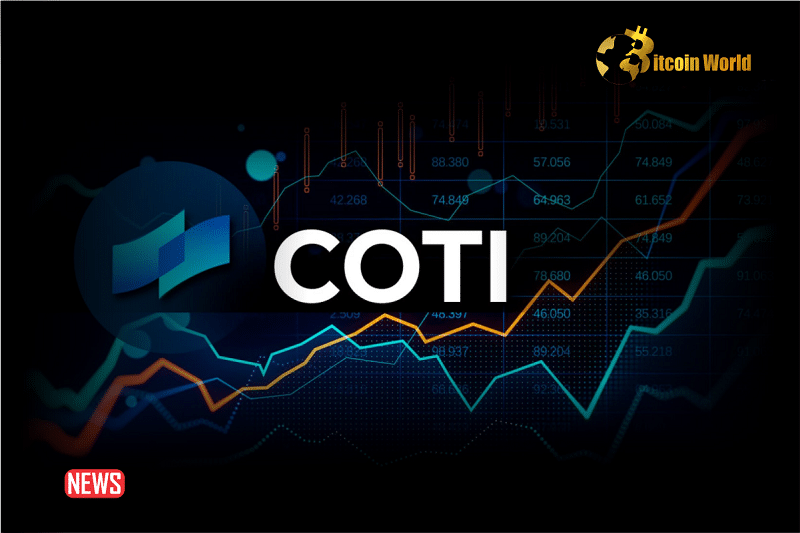 Low-Cap Altcoin, COTI, Surges More Than 40% in 24 Hours Amid Efforts To Pivot To A Privacy-Centric Ethereum Layer-2