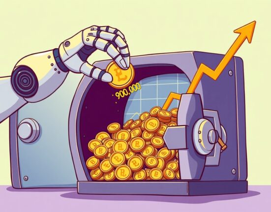 Cartoon showing Covalent CXT buyback, symbolizing reduced supply and potential value increase for the token.