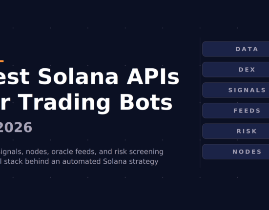 Best Solana APIs for Trading Bots in 2026
