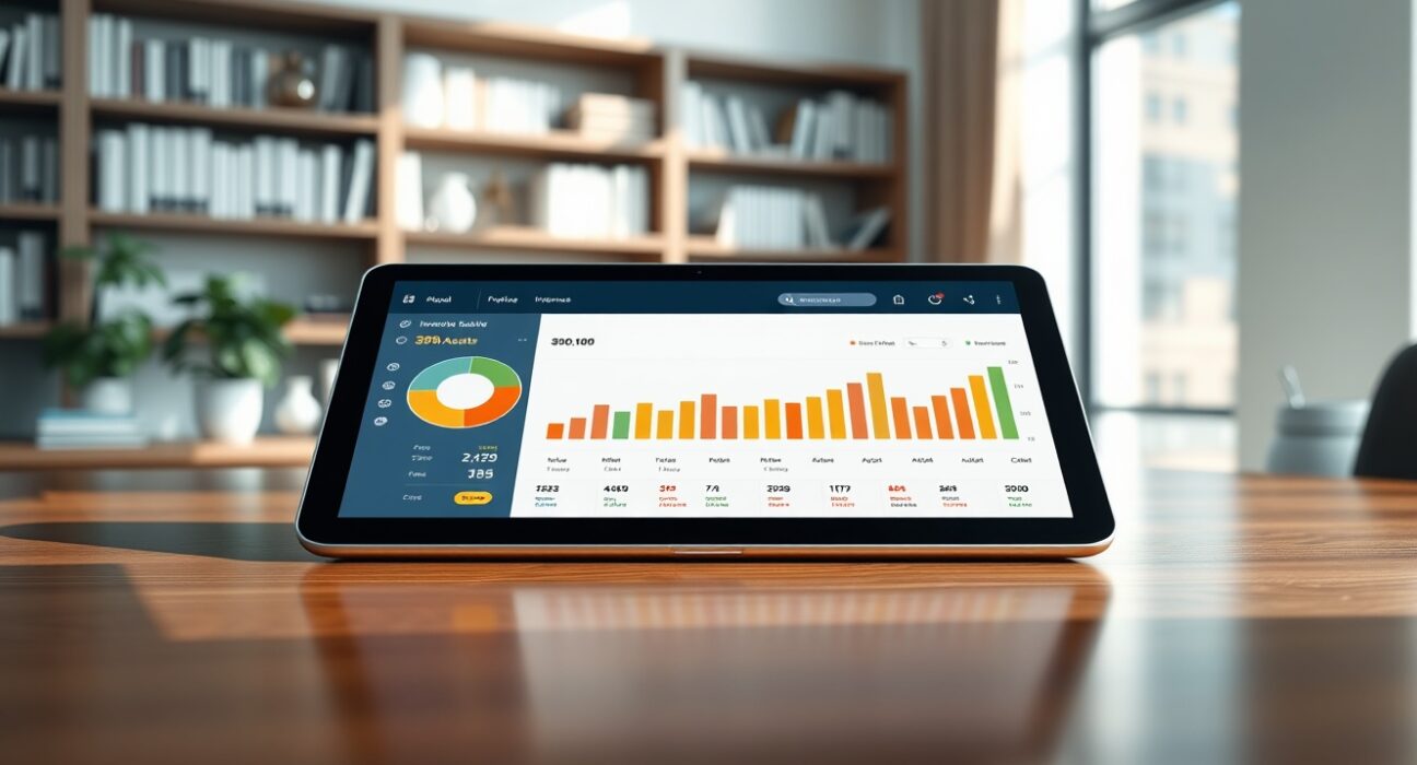Professional dashboard visualizing the 30-cryptocurrency portfolio proposed by the Cryptex Digital Market Cap ETF.