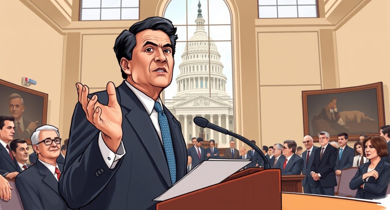 Senator Bernie Moreno discusses crypto legislation timeline at Washington D.C. hearing