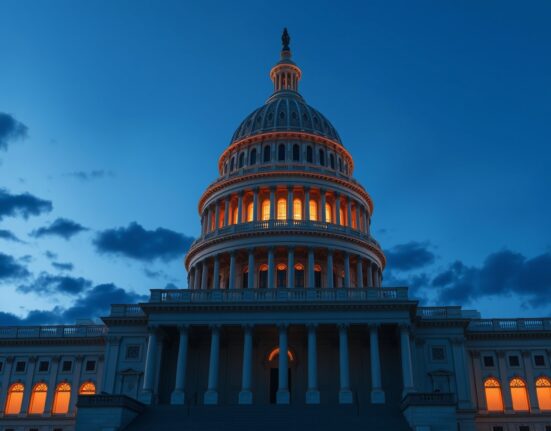 US Capitol building representing crypto legislation delay in Senate Banking Committee