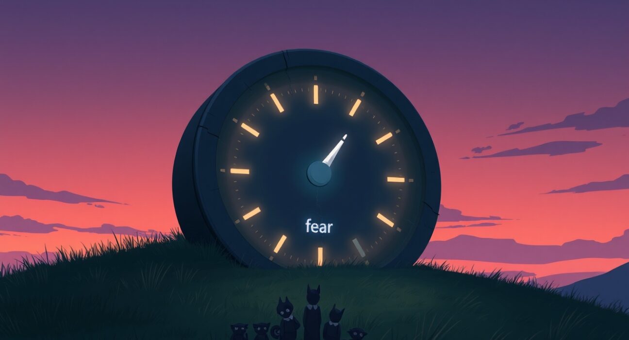 The Crypto Fear & Greed Index showing a reading of 23, indicating persistent Extreme Fear in the cryptocurrency market.