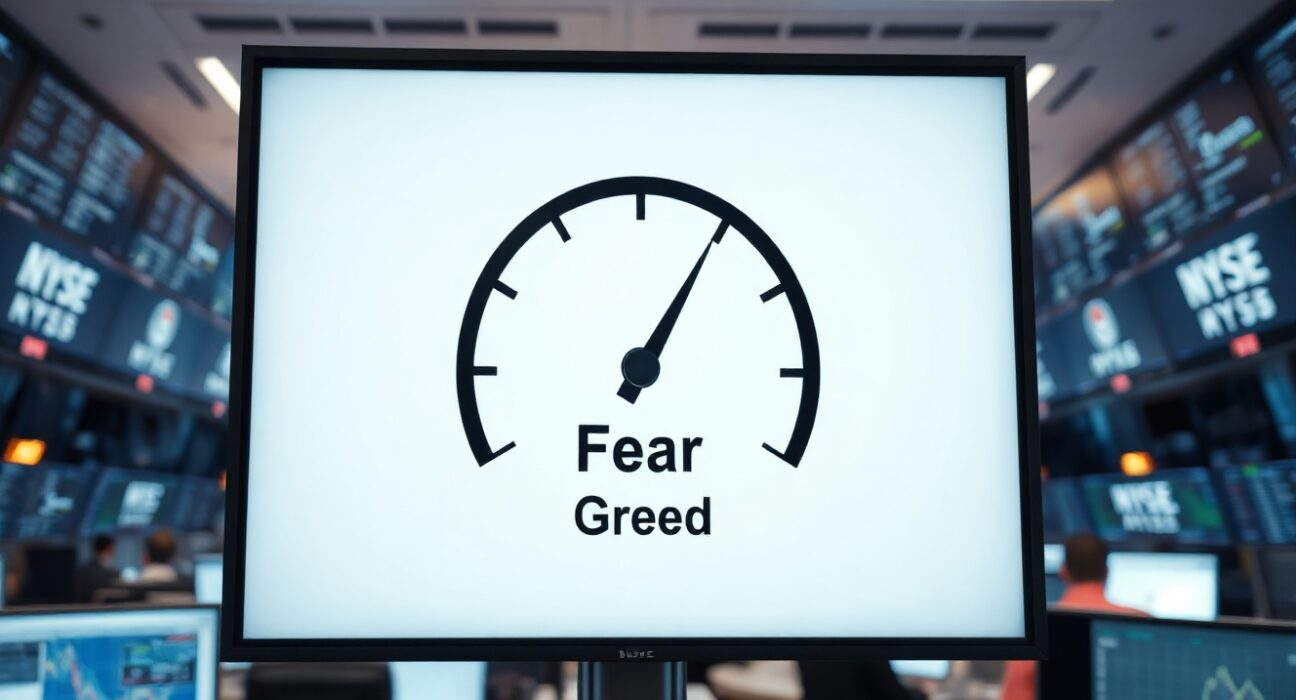 Crypto Fear and Greed Index gauge showing fear zone at 35