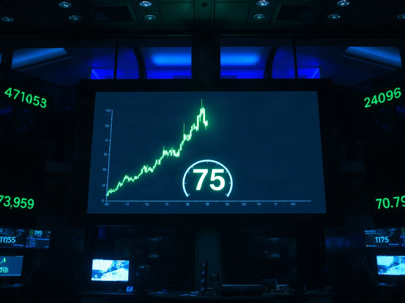 Crypto Fear and Greed Index Steady at 75: Persistent Greed Signals Caution for Traders