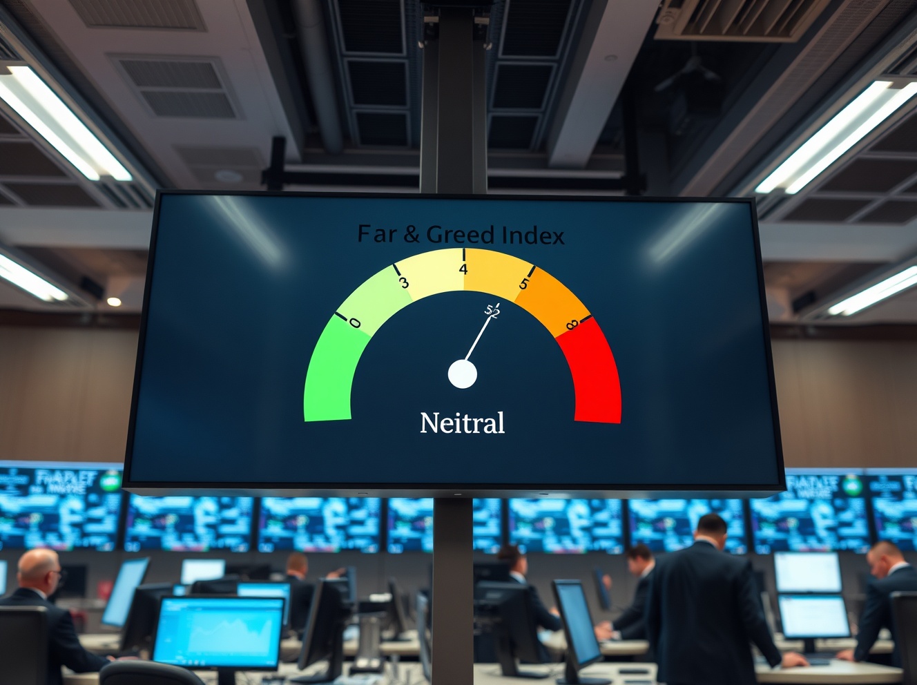 Crypto Fear & Greed Index Holds Steady at 52: Market Sentiment Remains Neutral