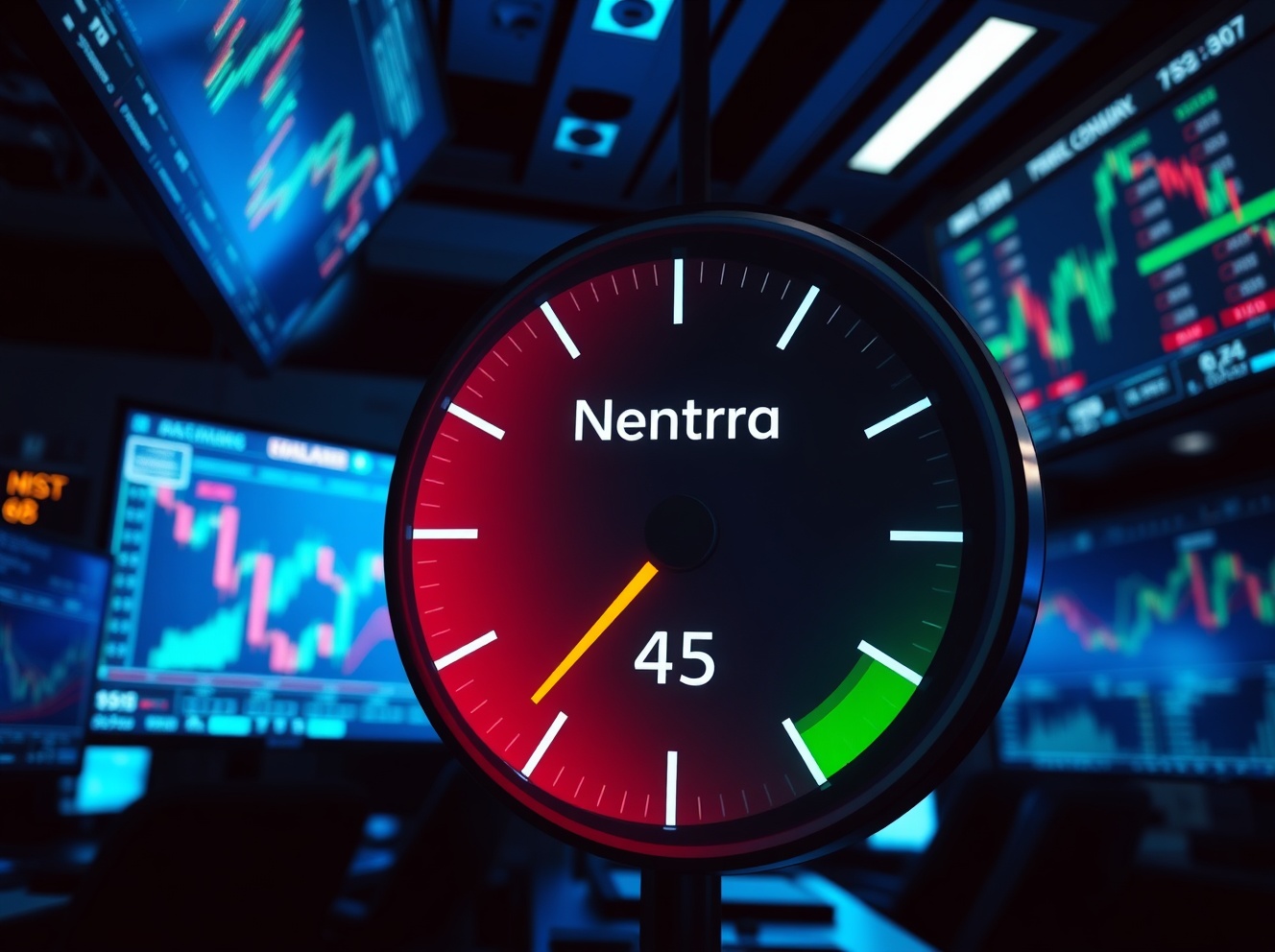 Crypto Fear & Greed Index Slips to 45 as Market Sentiment Holds Neutral
