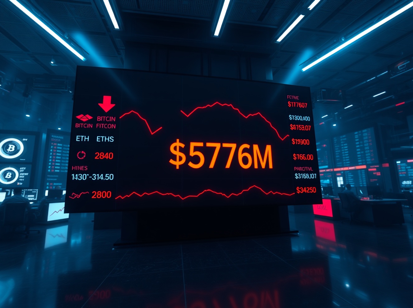 Crypto Futures See $576M in Liquidations as Long Positions Take a Hit